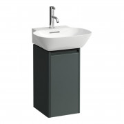 Тумба под раковину Laufen Base подвесная 27,7х29,6 см петли справа МДФ серый H4030141102661