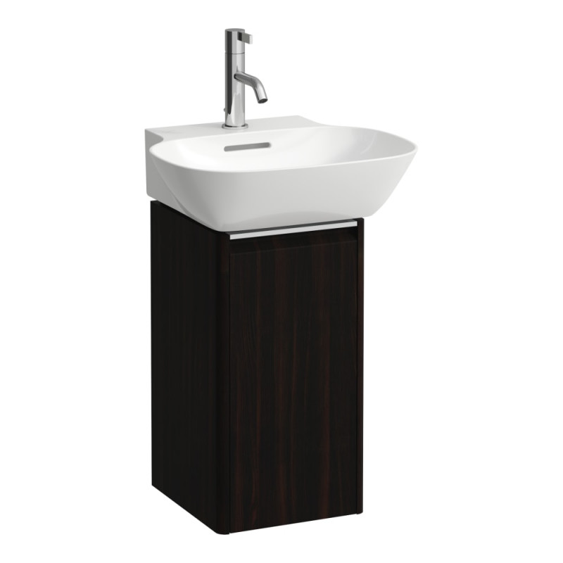 Тумба под раковину Laufen Base подвесная 27,7х29,6 см петли справа ДСП темно-коричневый вяз H4030121102631