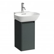 Тумба під раковину Laufen Base підвісна 27,7х29,6 см петлі праворуч МДФ сірий H4030141102661