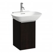 Тумба под раковину Laufen Base подвесная 31,7х33,9 см петли справа ДСП темно-коричневый вяз H4030221102631