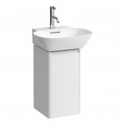 Тумба під раковину Laufen Base підвісна 27,7х29,6 см петлі зліва МДФ білий матовий H4030111102601