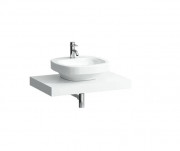 Столешница Laufen Case 791х520х80 мм с вырезом МДФ белый матовый H4051210754631