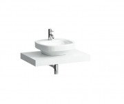 Столешница Laufen Case 791х520х80 мм с вырезом МДФ белый матовый H4051210754631
