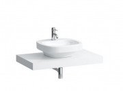 Столешница Laufen Case 894х520х80 мм без выреза МДФ белый матовый H4051300754631