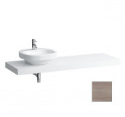 Столешница Laufen Case 1581х520х80 мм с вырезом слева МДФ светлый дуб H4051520755191