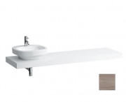 Столешница Laufen Case 1787х520х80 мм с вырезом слева МДФ светлый дуб H4051620755191