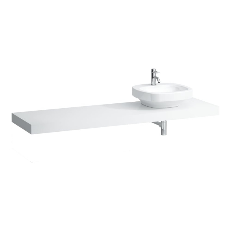 Столешница Laufen Case 1787х520х80 мм с вырезом справа МДФ белый матовый H4051630754631