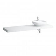 Столешница Laufen Case 1787х520х80 мм с вырезом справа МДФ белый матовый H4051630754631