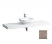 Столешница Laufen Case 1581х520х80 мм с вырезом в центре МДФ светлый дуб H4051510755191