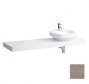 Стільниця Laufen Case 1581х520х80 мм з вирізом праворуч МДФ світлий дуб H4051530755191