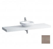 Стільниця Laufen Case 1787х520х80 мм з вирізом у центрі МДФ світлий дуб H4051610755191