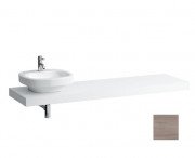 Столешница Laufen Case 1787х520х80 мм с вырезом слева МДФ светлый дуб H4051620755191