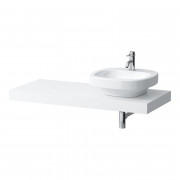 Стільниця Laufen Case 1191х520х80 мм з вирізом праворуч МДФ білий матовий H4051430754631