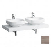 Стільниця Laufen Case 1191х520х80 мм з вирізом праворуч та ліворуч МДФ світлий дуб H4051440755191