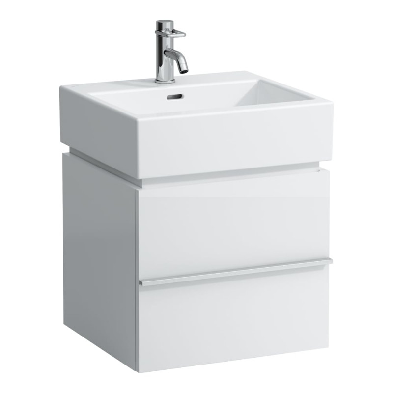 Тумба під раковину Laufen Case підвісна 49х45,5 см МДФ білий глянсовий H4011310754751