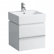 Тумба под раковину Laufen Case подвесная 49х45,5 см МДФ белый H4011320754631