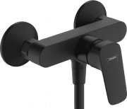 Смеситель для душа Hansgrohe Logis однорычажный с 2 скоростями потока черный матовый 71601670