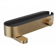Термостат для ванной Hansgrohe ShowerTablet Select шлифованная бронза 24340140