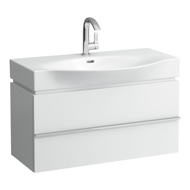 Тумба під раковину Laufen Case підвісна 89,3х37,5 см МДФ білий H4012510754631