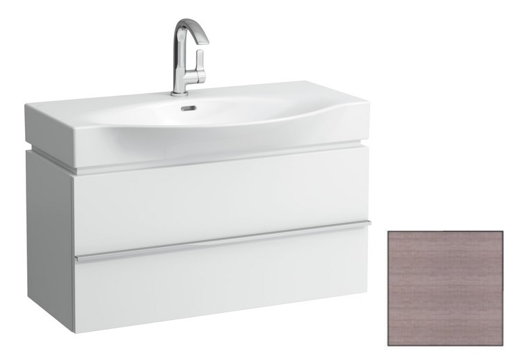 Тумба под раковину Laufen Case подвесная 89,3х37,5 см МДФ светлый дуб H4012510755191