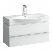 Тумба під раковину Laufen Case підвісна 89,3х37,5 см МДФ білий глянсовий H4012520754751