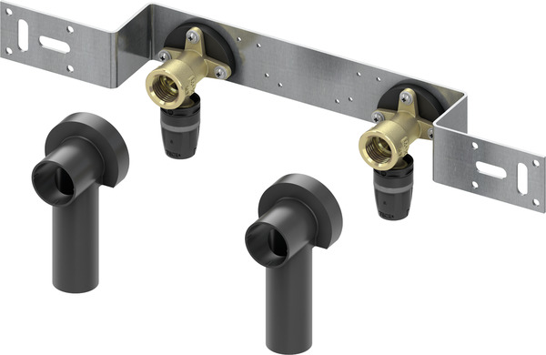 Монтажний комплект TECE TECElogo-Push для змішувача стандартна латунь 8620100