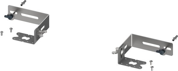 Кронштейни TECE TECEdrainprofile для монтажу сифонів на стіні або на підлозі 674001