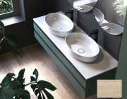 Тумба под раковину Kolpa San Alexis OA 150 1500x500x342 мм МДФ дерево столешница Kerrock 547250