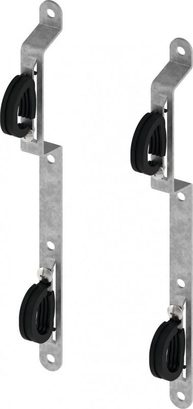 Комплект кронштейнов TECE TECElogo для коллекторов 3/4'' и 1'' 8730014