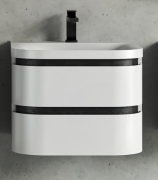 Тумба с раковиной Kolpa San Vittoria OUV 60 600x500x472 мм МДФ белый 546180