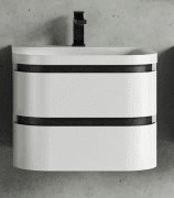 Тумба з раковиною Kolpa San Vittoria OUV 60 600x500x472 мм МДФ білий 546180