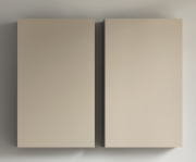 Шафка для ванної підвісна Kolpa San Vittoria V 702/20 450x700x200 мм МДФ бежева 547140