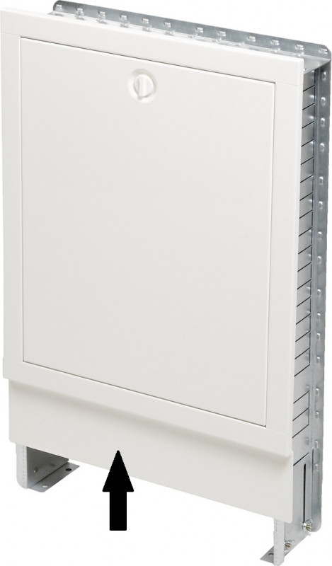 Нижняя декоративная панель встраиваемого коллекторного шкафа TECE TECEfloor 840 77990023