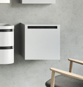 Шкафчик для ванной подвесной Kolpa San Vittoria OV 45 450x450x325 мм МДФ белый 546240