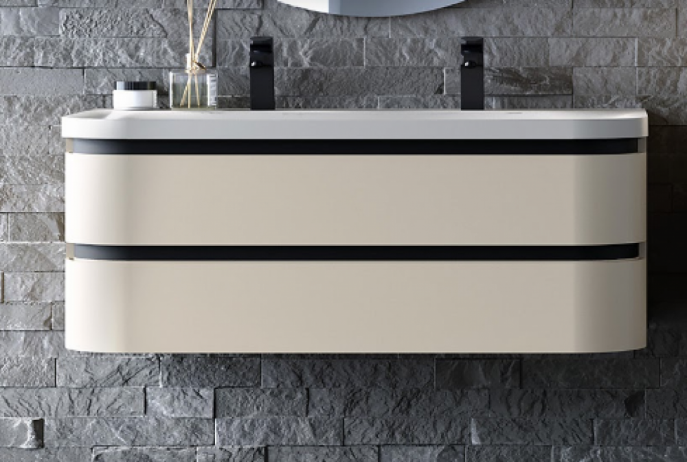 Тумба с раковиной Kolpa San Vittoria OUV 120 1200x500x472 мм МДФ бежевый 547060