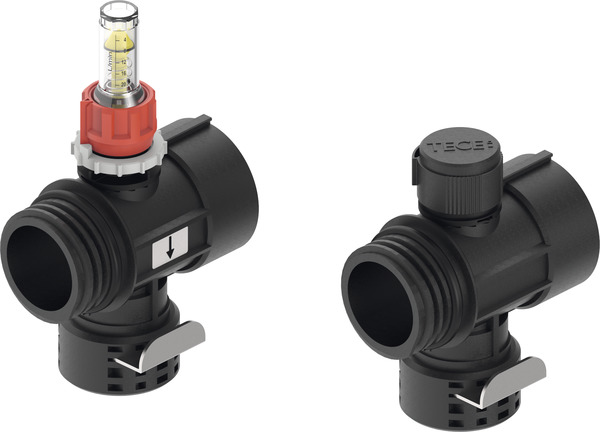 Модули подающей и обратной линий пластикового промышленного коллектора TECE TECEfloor 77390113