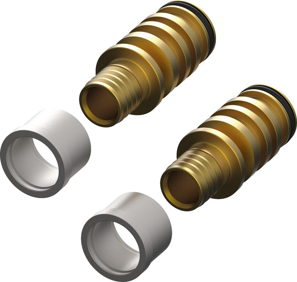 Комплект адаптерів TECE TECEfloor типу TECEflex для промислового колектора для систем опалення 77390114