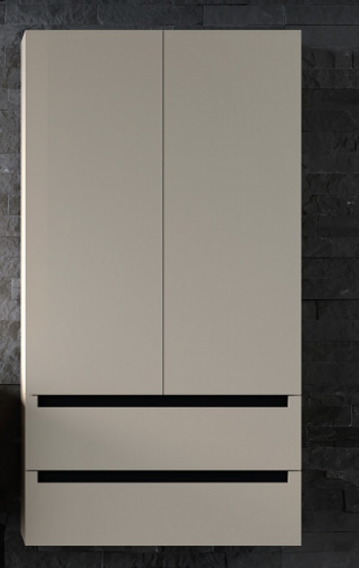 Пенал для ванної кімнати Kolpa San Vittoria V 1481/790 790x1475x320 мм МДФ бежевий 547090