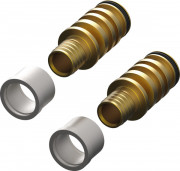 Комплект адаптеров TECE TECEfloor типа TECEflex для промышленного коллектора для систем отопления 77390114