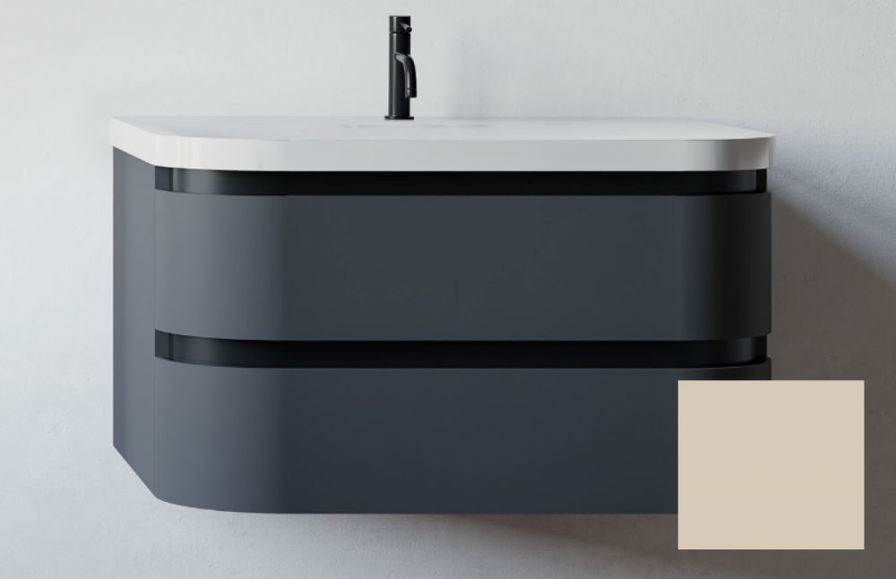 Тумба с раковиной Kolpa San Vittoria OUV 80 800x500x472 мм МДФ бежевый 547030