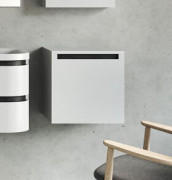 Шафка для ванної підвісна Kolpa San Vittoria OV 45 450x450x325 мм МДФ біла 546240