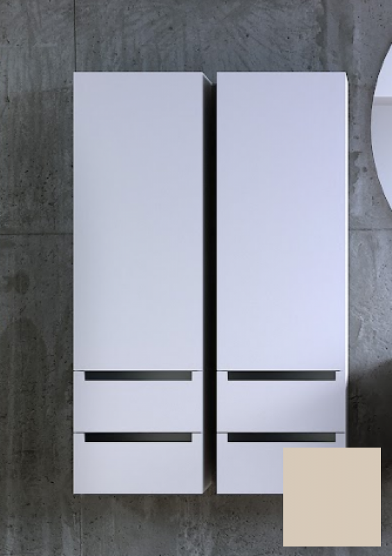 Пенал для ванной Kolpa San Vittoria V 1481 450x1475x320 мм МДФ бежевый 547100