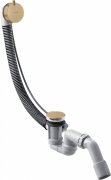 Слив-перелив для стандартных ванн Hansgrohe Axor Flexaplus S шлифованная бронза 58316140