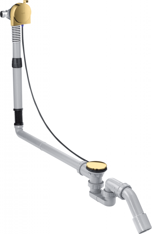 Злив-перелив для ванни Hansgrohe Axor Exafill S з наповненням поліроване золото 58317990