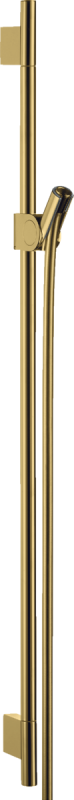 Душевая штанга Hansgrohe Axor Uno 105,5 см со шлангом 160 см полированное золото 27989990