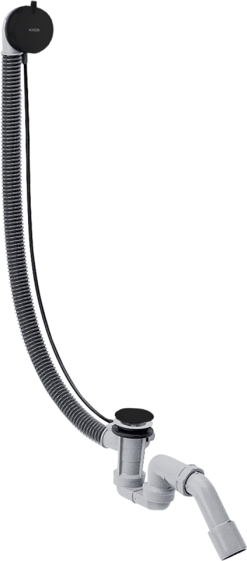 Слив-перелив для нестандартных ванн Hansgrohe Axor Flexaplus S матовый черный 58318670