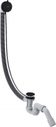 Слив-перелив для нестандартных ванн Hansgrohe Axor Flexaplus S матовый черный 58318670