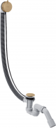 Слив-перелив для нестандартных ванн Hansgrohe Axor Flexaplus S шлифованная бронза 58318140