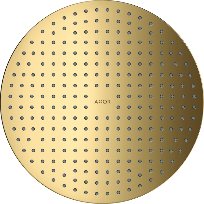Верхній душ Hansgrohe Axor ShowerSolutions Ø300 мм 2 режими стельовий монтаж поліроване золото 35305990