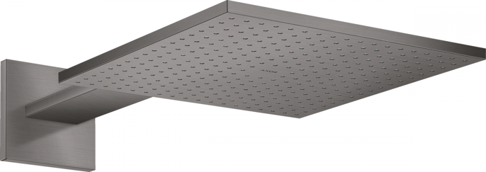 Верхній душ Hansgrohe Axor ShowerSolutions 300х300 мм 1 режим із тримачем шліфований чорний хром 35314340